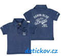 Mayoral mini boy polo modré ,,seprané,,